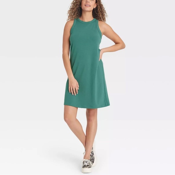 Women's Muscle Mini Tank Dress - A New Day - Picture 1 of 4